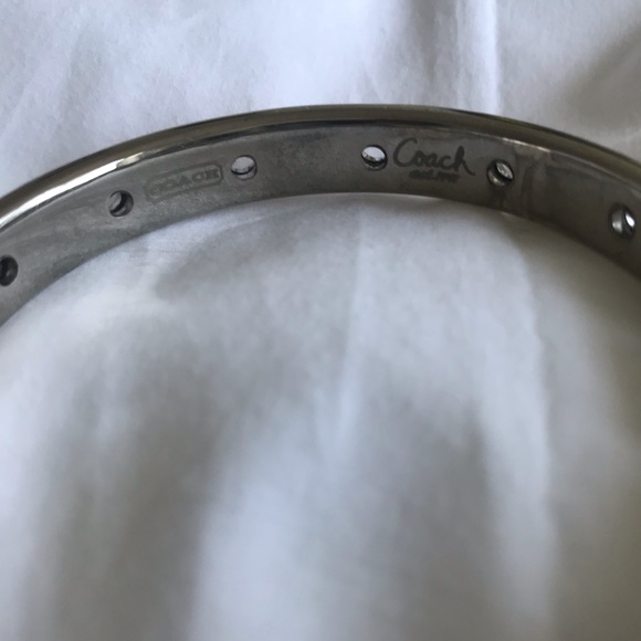 Pink Coach Bangle - Picture 2 of 2